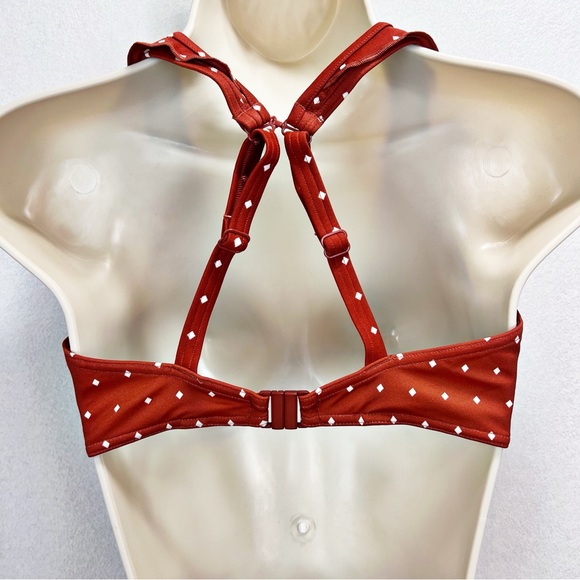 FREYA Ora Flounce Underwire Bikini Top and Bottoms Size 32DDD/M Amber Diamond - Picture 5 of 12